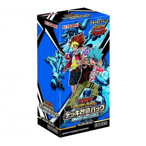 KONAMI 游戏王 TCG RUSH DUEL 欢迎冲击  [Japanese] RD-KP03（15包一盒每包5枚）不包邮