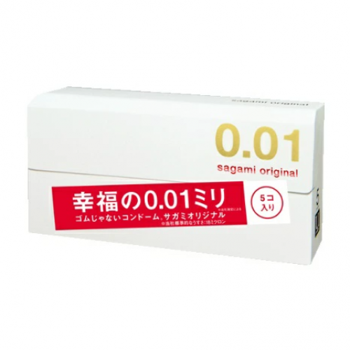 Sagami相模 Happiness 001超薄安全套 Size-Regular 5个装