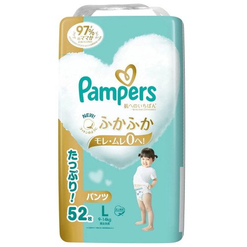 Pampers 帮宝适 一级帮拉拉裤 LP 52片(增量版)