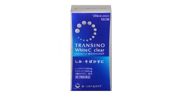 Transino第一三共white C 美白丸1粒